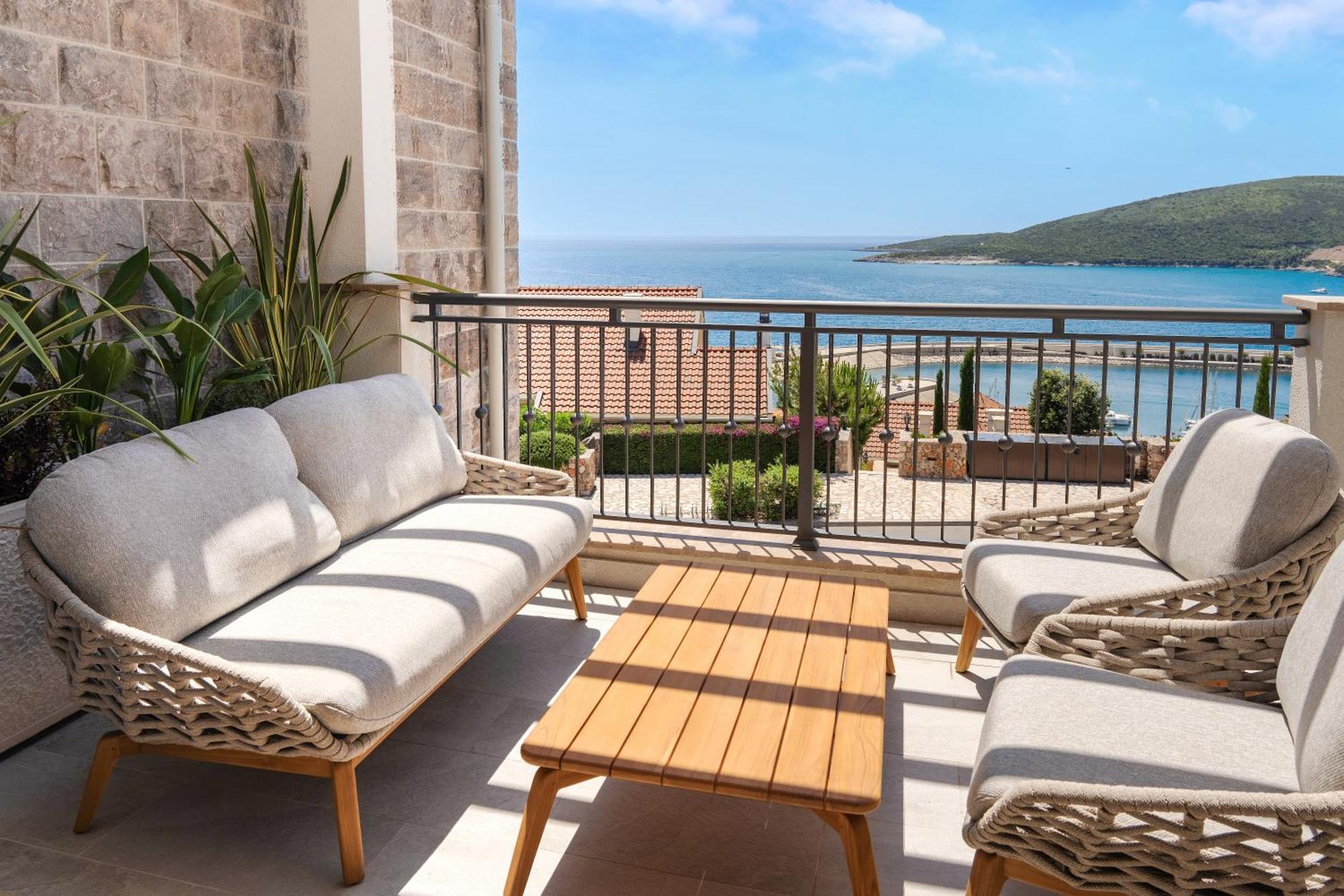 Lustica Bay Apartments Teodo Esterno foto